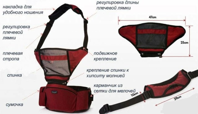 hipsit scho ce z yakogo v ku mozhna nositi yak vibrati zrobiti svo mi rukami ta nshe foto v deo ta v dguki 13 - Хипсит, що це, з якого віку можна носити, як вибрати і зробити своїми руками та інше + фото, відео та відгуки