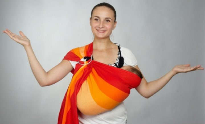 sl ng z k l cyami yak nositi novonarodzhenogo yak zav yazati var anti ta nshe foto v deo v dguki 4 - Слінг з кільцями: як носити новонародженого, як зав’язати, варіанти та інше + фото, відео, відгуки